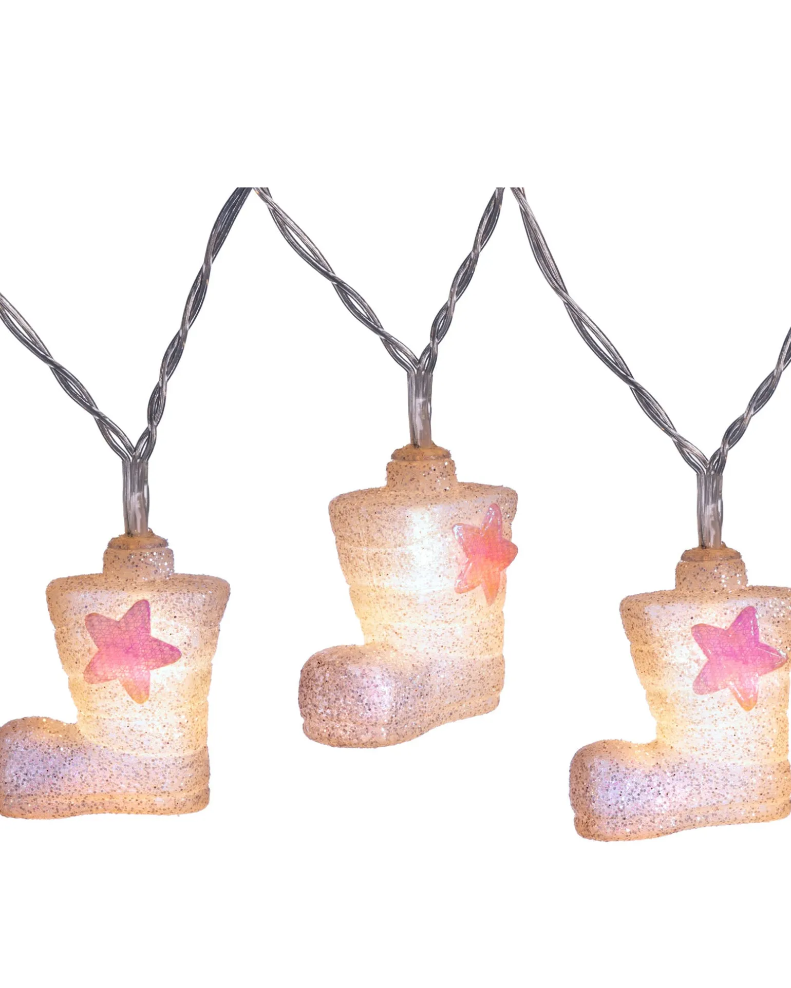 Santa Boot LED Light String, 1.8 M