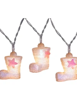 Santa Boot LED Light String, 1.8 M