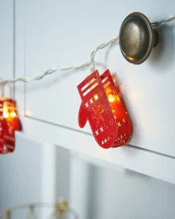 Santa Gloves LED Light String, 1.8 M