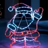Santa Rope Light Silhouette, 59 Cm