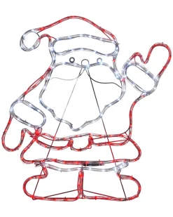 Santa Rope Light Silhouette, 59 Cm
