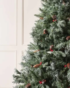 Scandinavian Blue Spruce Christmas Tree, 7 Ft