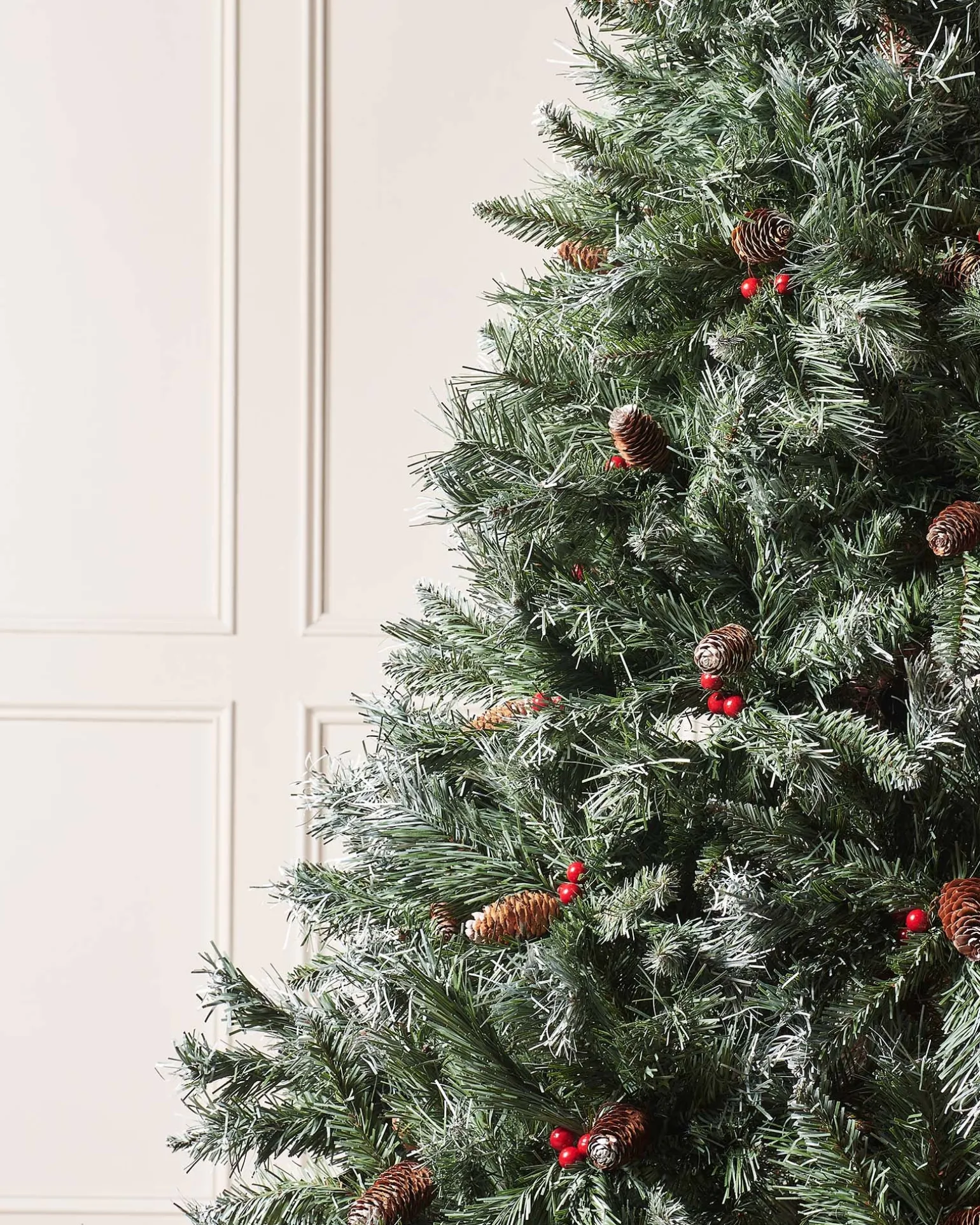 Scandinavian Blue Spruce Christmas Tree, 7 Ft