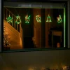 Set Of 6 Characters Rope Light Silhouette, Green, 5 M