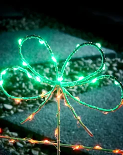 Set Of 3 Giftbox Pathway Stake Lights, 40 Cm
