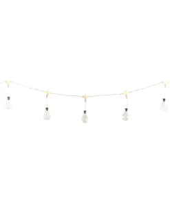 Set Of 10 Light Bulbs Light String, Warm White, 2.8 M