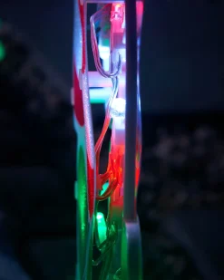 Set Of 4 Pre-Lit Candy Cane Pathway Lights, 24 Cm