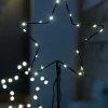 Set Of 2 Pre-Lit Star Pathway Lights, 70 Cm
