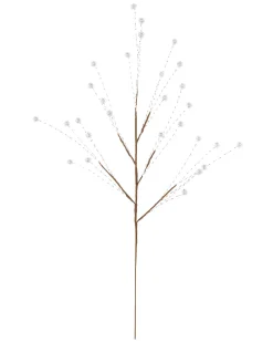 Silver Berry Christmas Tree Spray, 78 Cm