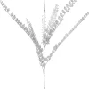 Silver Leaf Christmas Tree Spray, 84 Cm