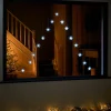 Snowflake Curtain Net Light, White, 1.2 M