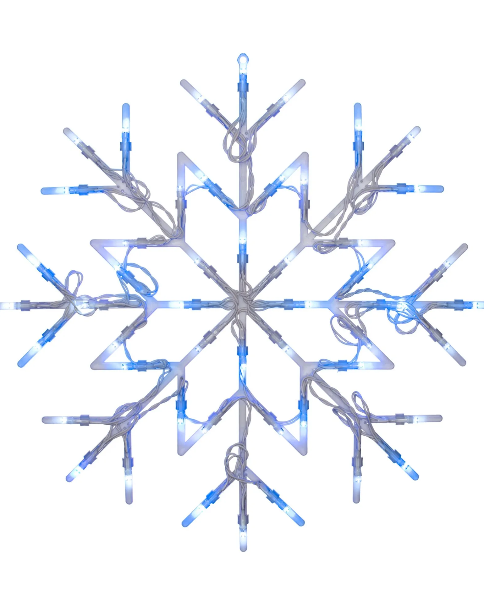 Snowflake Silhouette, Blue, 36 Cm