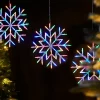 Snowflake Silhouette, Multi-Coloured, 36 Cm
