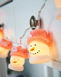 Snowman LED Light String, 1.8 M