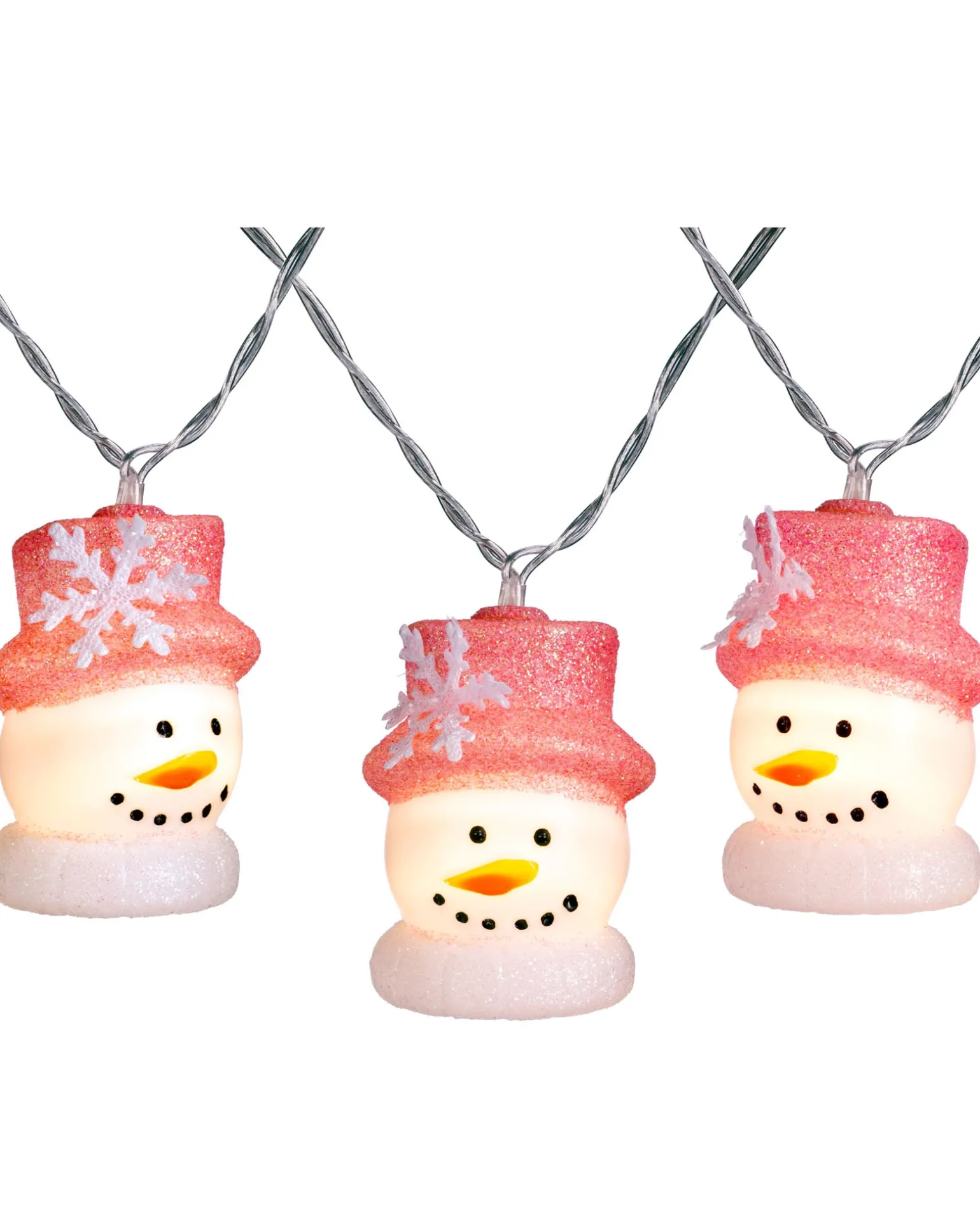 Snowman LED Light String, 1.8 M