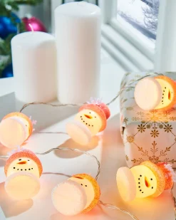Snowman LED Light String, 1.8 M
