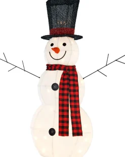 Snowman Silhouette, 95 Cm