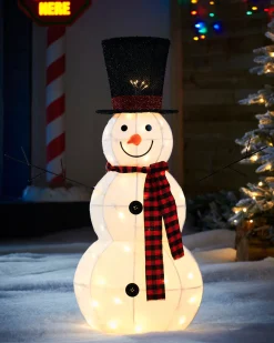 Snowman Silhouette, 95 Cm