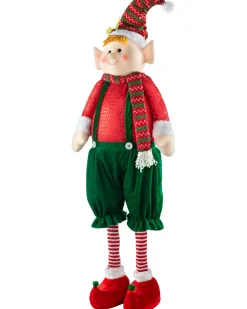 Standing Elf Figurine With Extendable Legs, 60-109 Cm