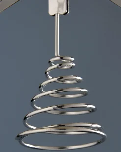 Star Christmas Tree Topper, Silver, 30 Cm