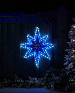 Star LED Rope Light Silhouette, 75 Cm