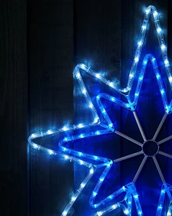 Star LED Rope Light Silhouette, 75 Cm
