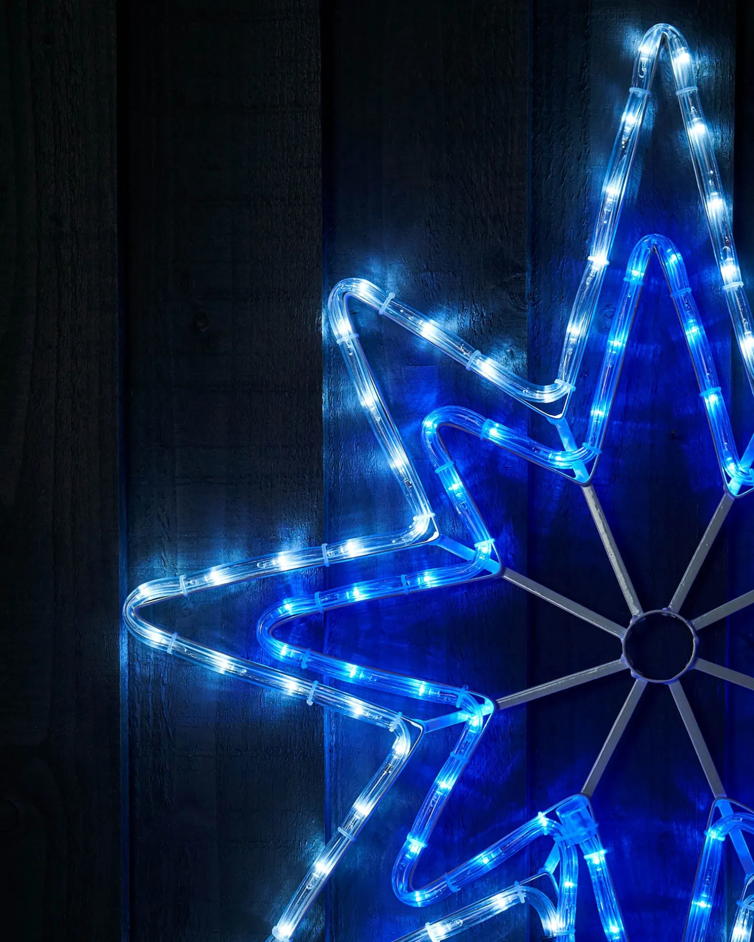 Star LED Rope Light Silhouette, 75 Cm