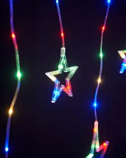 Star Silhouette Curtain Light, 2.1 M