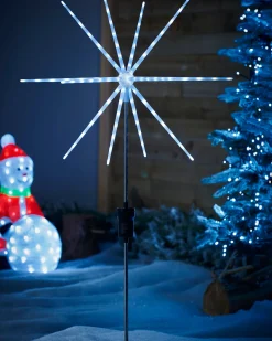 Starburst Pathway Stake Light, Ice White, 98 Cm