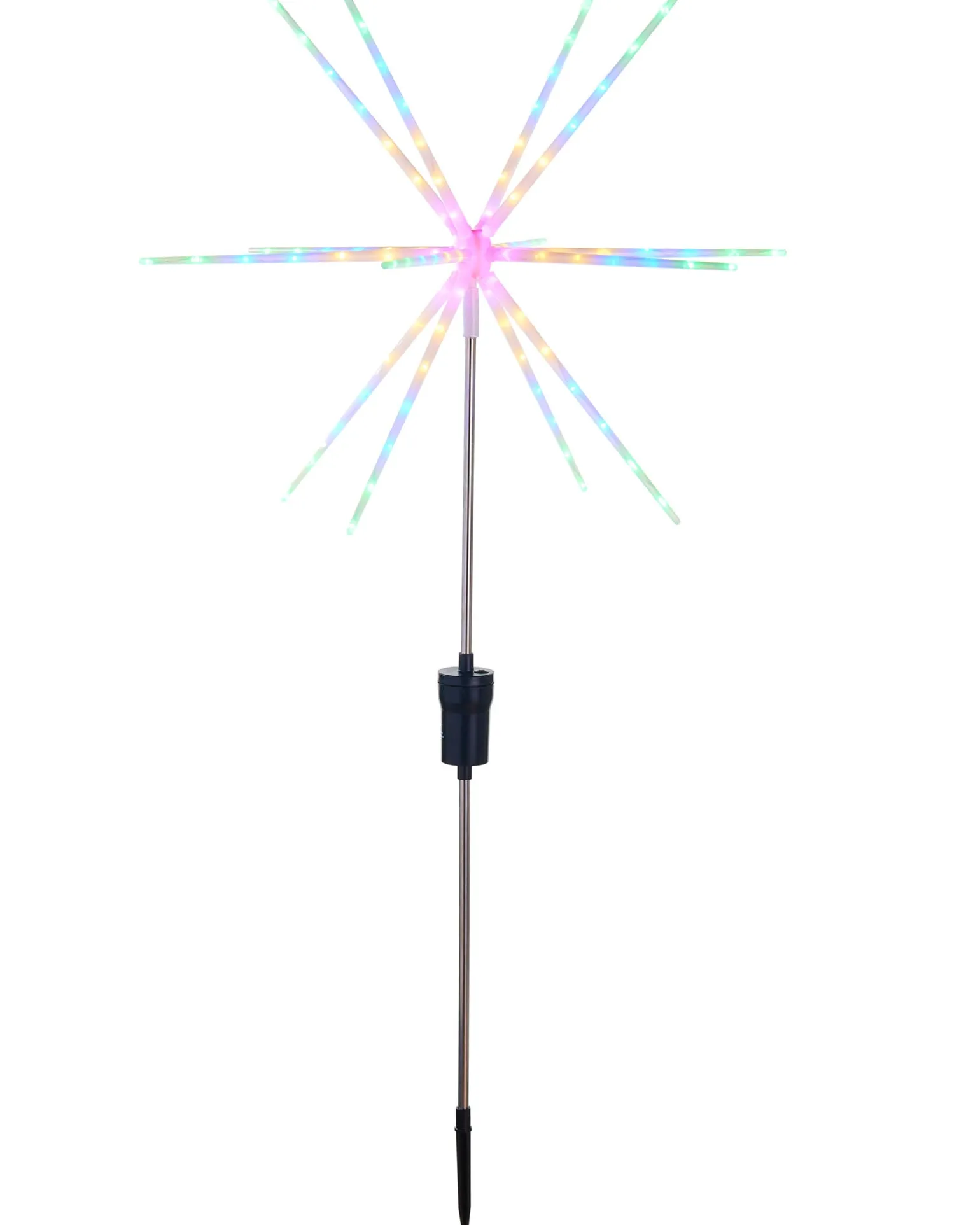 Starburst Pathway Stake Light, Multi-Coloured, 98 Cm