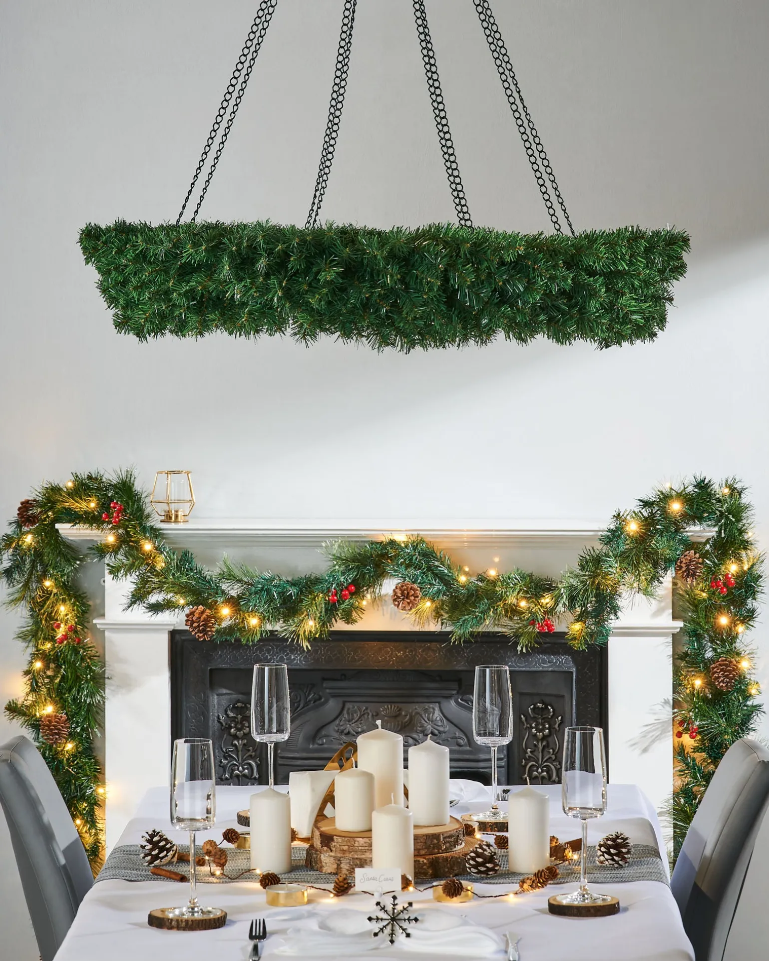 Suspended Hanging Wreath, 1 M