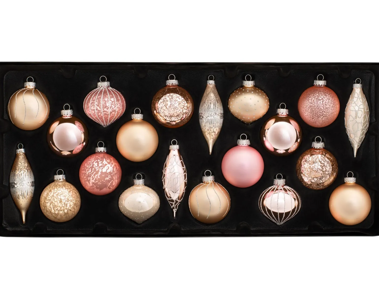 Sweet Harmony Glass Baubles, 20 Pack