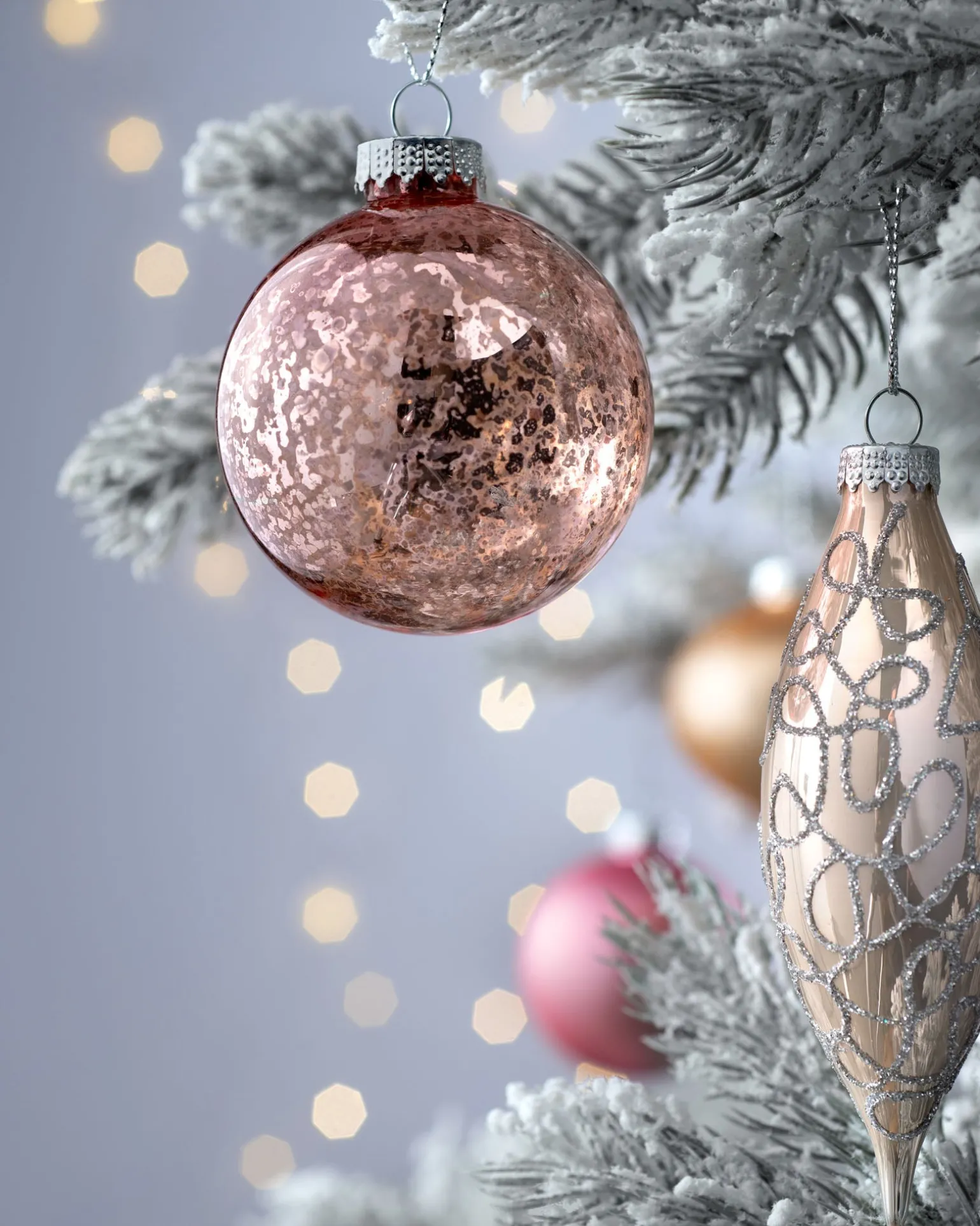 Sweet Harmony Glass Baubles, 20 Pack