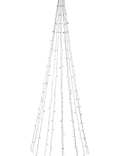 Warm White LED Christmas Tree Light String, 2 M