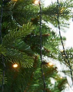 Warm White LED Christmas Tree Light String, 2.5 M