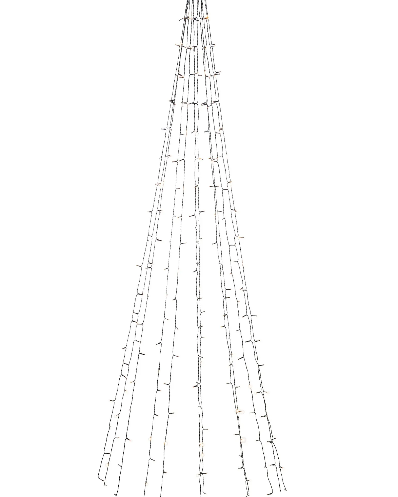 Warm White LED Christmas Tree Light String, 2.5 M