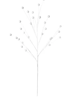 White Berry Christmas Tree Spray, 78 Cm