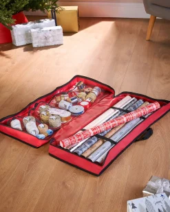 Wrapping Paper Storage Bag, Red, 83 Cm